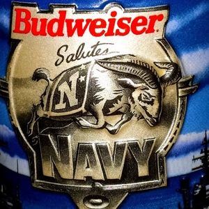Budweiser Military Series Beer Stein -Navy